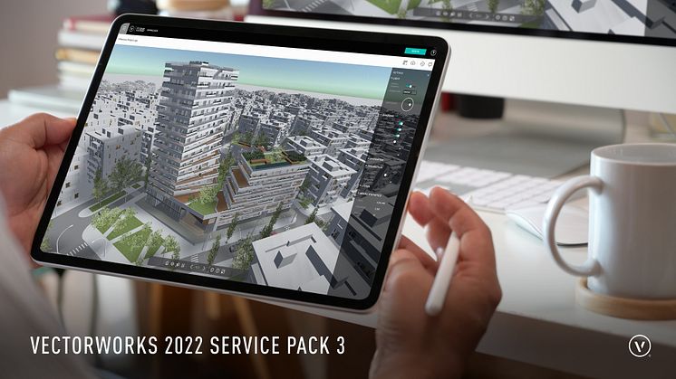 Vectorworks Delivers New Integrations with Vectorworks Cloud Storage and Massive Performance Gains Built on Unity Technologies Gaming Engine.