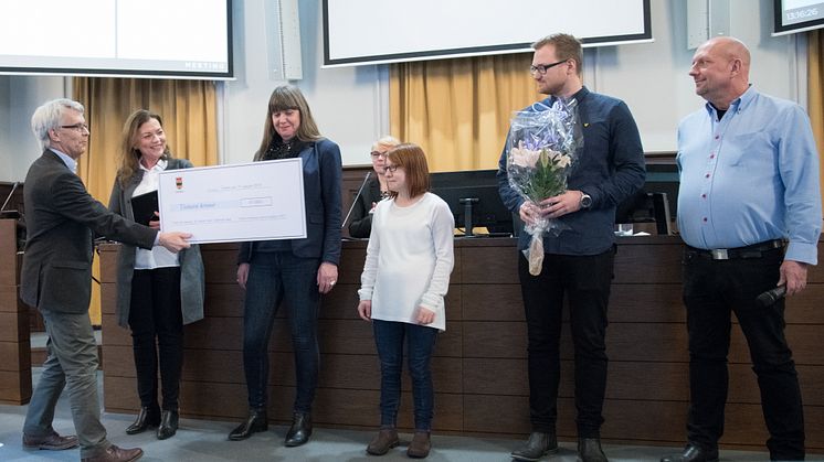 Örebro kommuns interna miljöpris 2017, prisceremoni