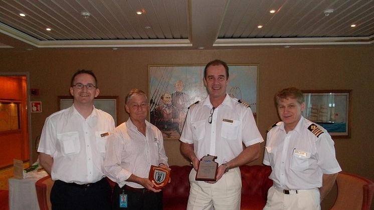 Fred. Olsen Cruise Lines’ flagship Balmoral  makes her maiden call into Darwin, Australia