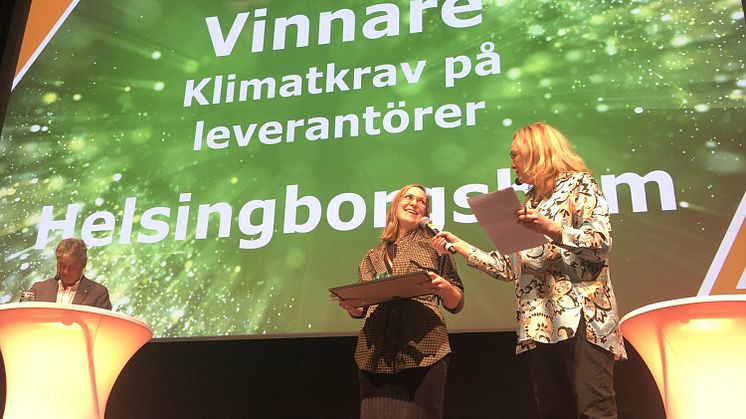 Helsingborgshem är en av vinnarna av 2021 års bästa klimatinitiativ i allmännyttan