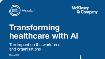 AI’s potential i sjukvården – avgörande att investera i sjukvårdspersonalen
