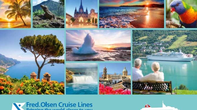 ‘The World At Your Doorstep’ with Fred. Olsen Cruise Lines’ free door-to-door transfers in 2017/18 