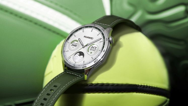 Huawei Watch GT 4_Rainforest Green GMT_MND