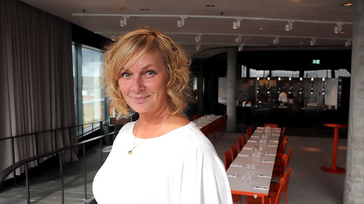 Annica Wållberg, hotelldirektör och övergripande ansvarig på Blå Huset.