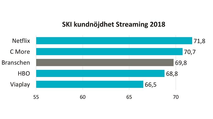 SKI kundnöjdhet Streaming 2018