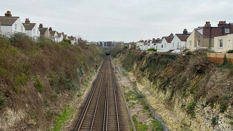 Network Rail will carry out stabilisation work along Hove cutting in September