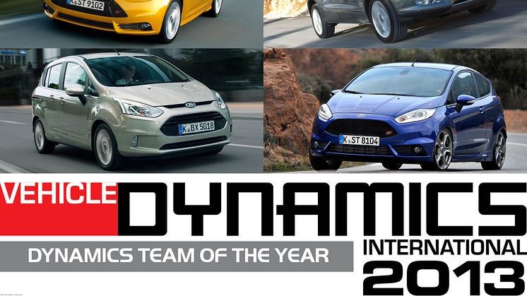 Ford får två utmärkelser för fordonsdynamik – juryn berömmer både styrning och vägegenskaper för hela modellprogrammet