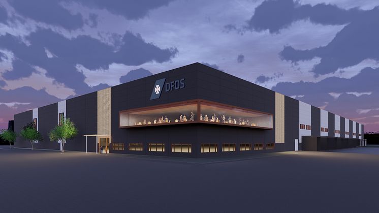 CH Square bygger och utvecklar nytt Logistikcenter åt DFDS i Borås. 