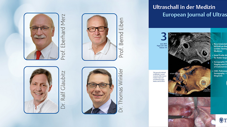 amedes Experten an Veröffentlichung in European Journal of Ultrasound beteiligt