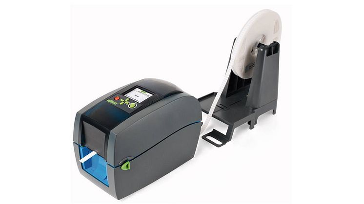 Termotransferskrivaren Smart Printer från WAGO etiketterar individuellt och enkelt allt som behöver märkas i kopplingsskåpet. @WAGO