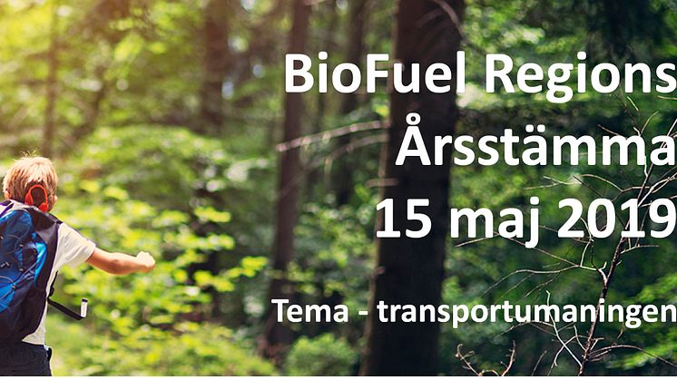 Boka den 15 maj för BioFuel Regions årsstämma 
