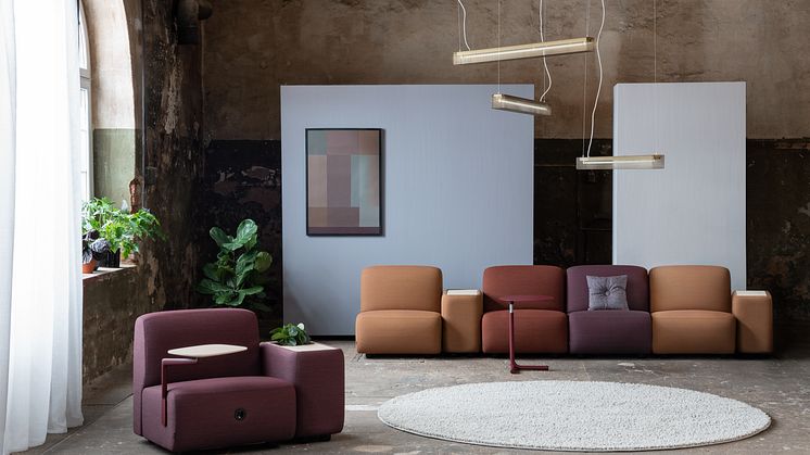 MATERIA_Oas modular sofa_Hopper table_Interior 1