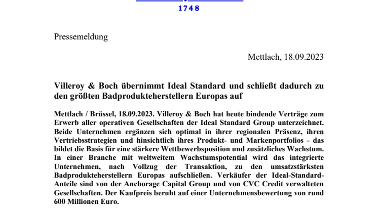 VuB_Pressemeldung_Villeroy & Boch übernimmt Ideal Standard-Gruppe.pdf