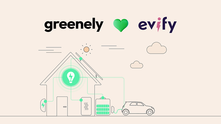 Greenely och Evify ingår strategiskt partnerskap för att engagera fler hushåll i energiomställningen