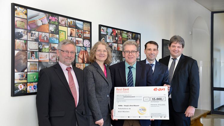 15.000 Euro für das „Hospiz ohne Mauern“ am Uniklinikum München 