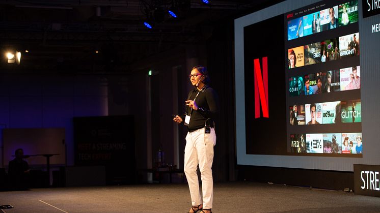 Megha Manohara från Streaming Tech Sweden 2018