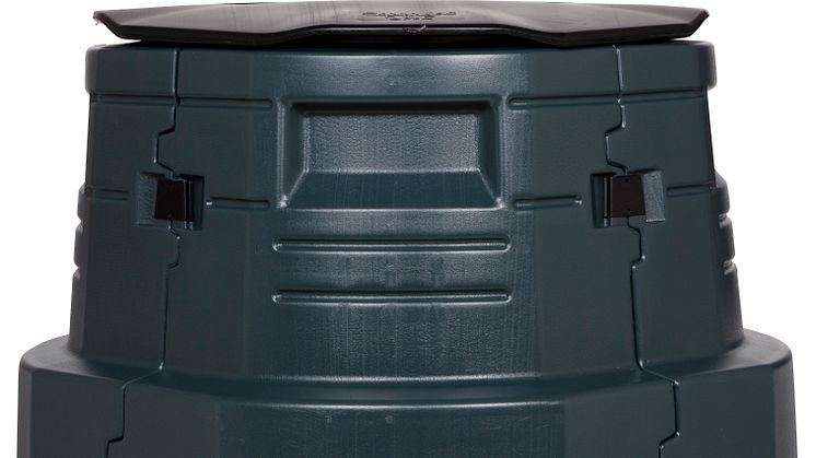 Kompostbehållare Master  375 l svart