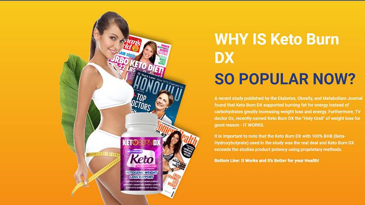 Keto Burn DX Reviews - It elevates the metabolic rate with a better rate of digestion.