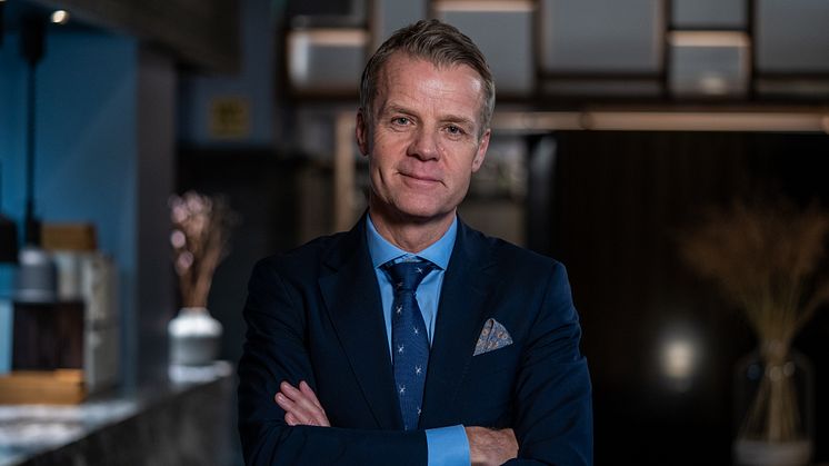 Anders Sköld, ny hotelldirektör på Clarion Hotel Post