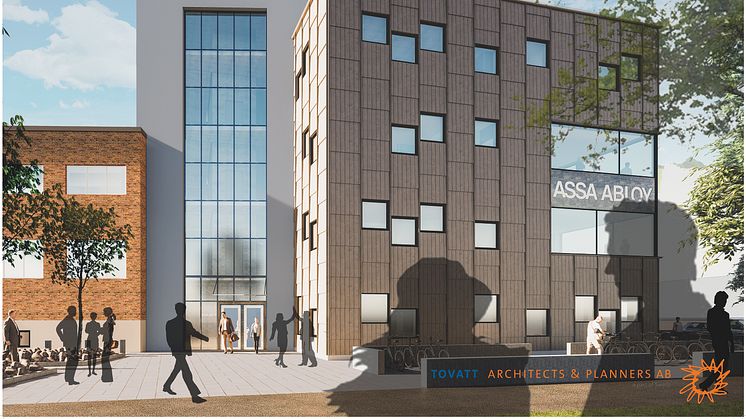 Ny byggnad ASSA ABLOY Opening Solutions i Eskilstuna