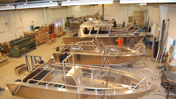 Svensk båttillverkare expanderar i Norrtälje