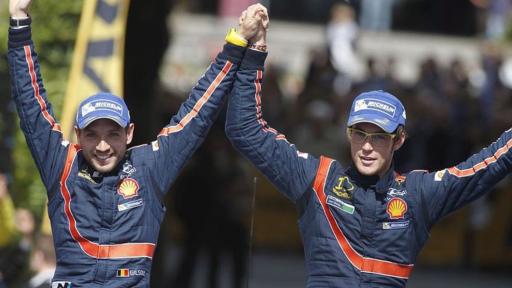 Thierry Neuville and Nicolas Gilsoul, Hyundai Shell World Rally Team