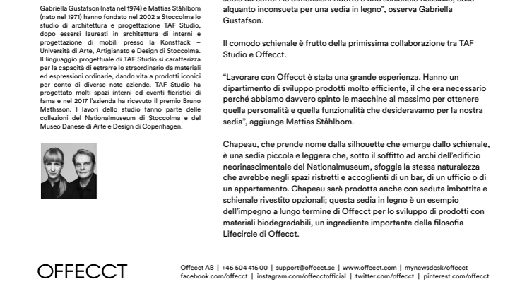 Offecct Press release Chapeau by TAF Studio_IT