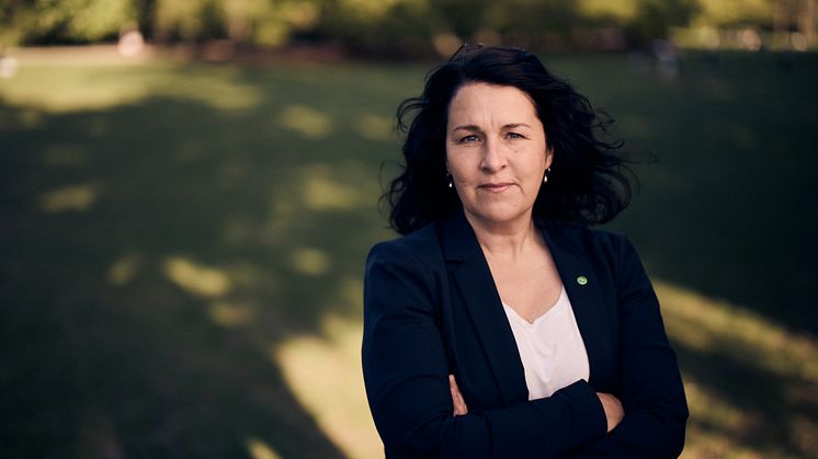 Mätta Ivarsson, gruppledare för Miljöpartiet i Region Skåne