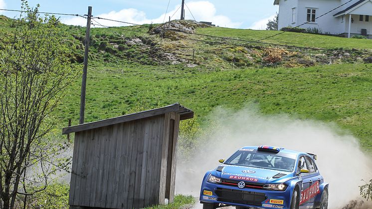 Johan Kristoffersson gjorde grusdebut i Rally Sörland. Nu väntar andra SM-deltävlingen, South Swedish Rally.