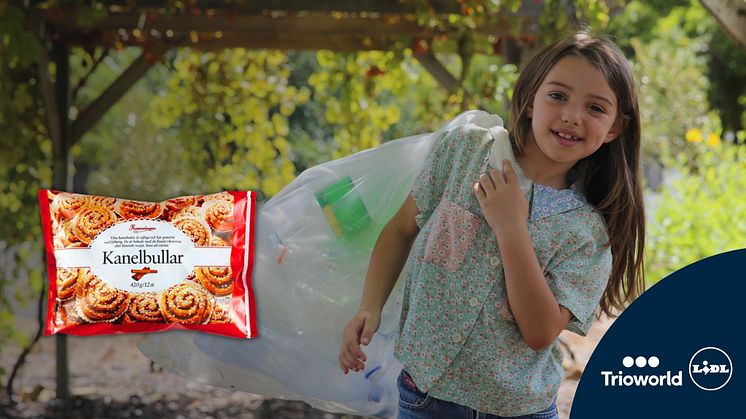 Trioworld is launching the first post-consumer recycled (PCR) plastic film, approved for frozen food packaging together with Lidl Sweden, 