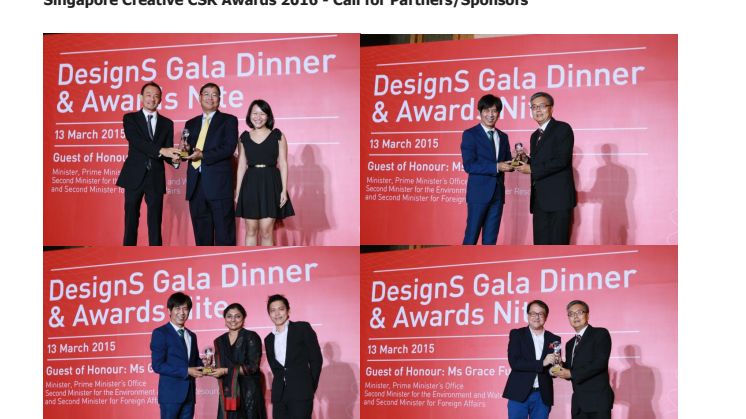 Singapore Creative CSR Awards 2015/6
