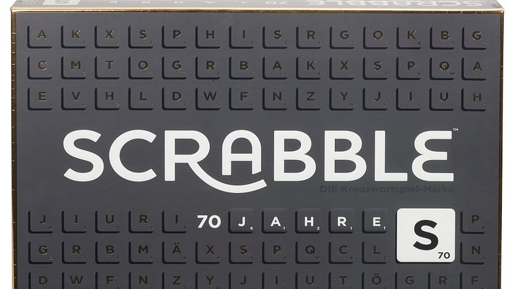 Mattel Games Neuheiten: Scrabble 70 Jahre Jubiläumsedition