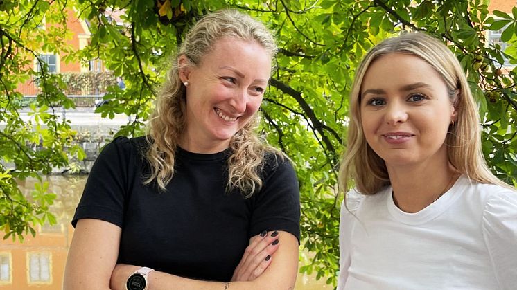 Therese Nordstrand, CEO och Frida Hillgren, COO i Acton AB