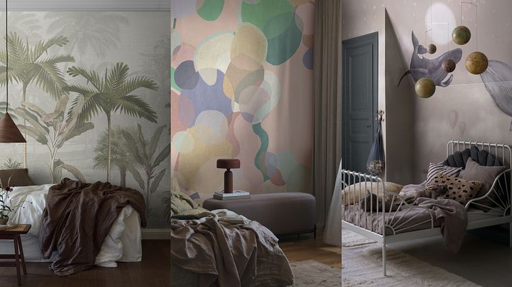 Boråstapeter is now launching the Boråstapeter Studio concept, wallpaper with completely unique motifs and patterns that are customized and printed to order. In the concept you will find 60 magical design patterns.