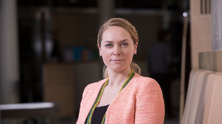 Johanna Jönsson, riksdagsledamot och Centerpartiets talesperson för migrationsfrågor