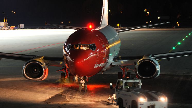 Norwegian Norges punktligste selskap i 2012 –  fløy 17,7 millioner passasjerer på årsbasis