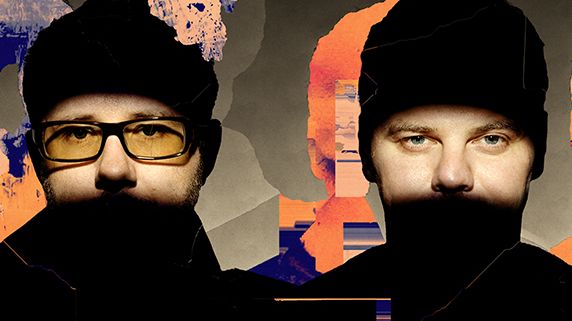 The Chemical Brothers. Photo: Hamish Brown // Illustration: Ruffmercy