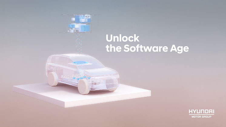 Hyundai Motor Group presenterar färdplan för mjukvarubaserad fordonsutveckling
