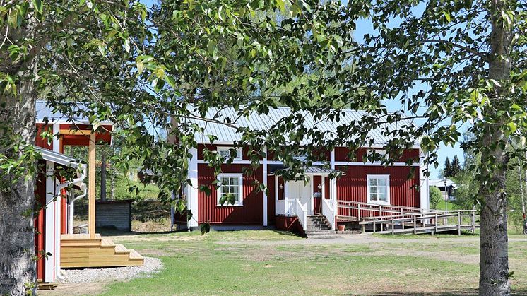 Blåsmarks hembygdsgård - en samlingsplats för byborna.     Foto: Stina Eriksson