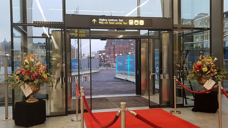 När stationen är destinationen – nu öppnar vi entrén till nya Helsingborg C