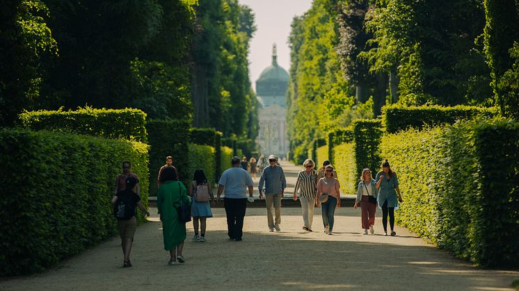Sichtbeziehungen im Park Sanssouci entdecken