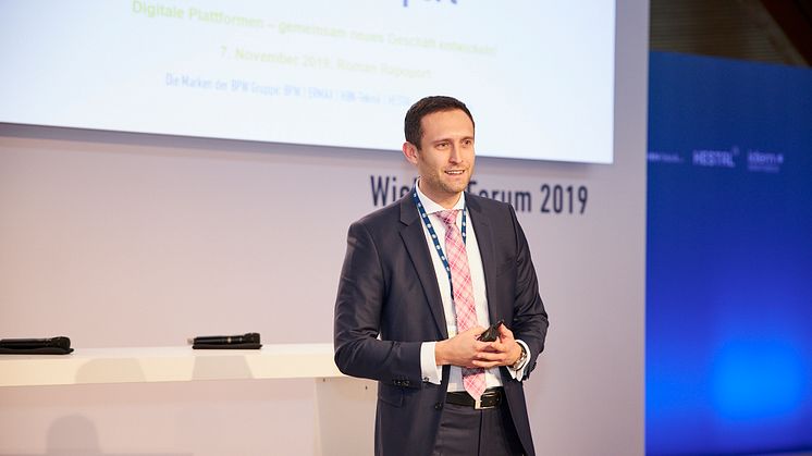 BPW IT- und Digitalisierungschef Roman Rapoport auf dem Wiehler Forum