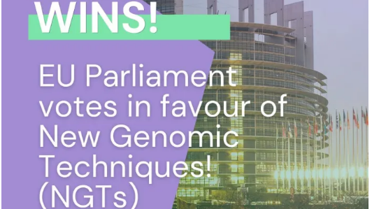 Seger för vetenskapen – moderna gentekniker godkändes i Europaparlamentet