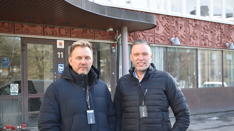 Michael Deronius och Anders Jonsson på Avarn Security.