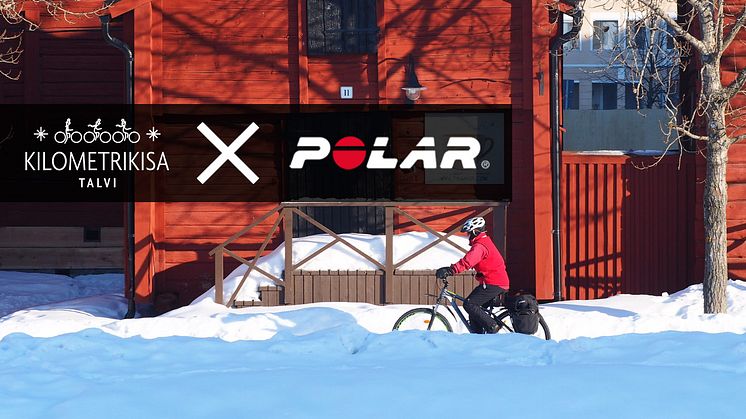 Polar ja Talvikilometrikisa kannustavat jatkamaan pyöräilyä myös talvella