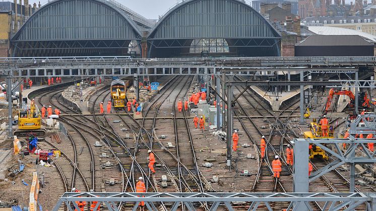 Major infrastructure upgrade at Kings Cross