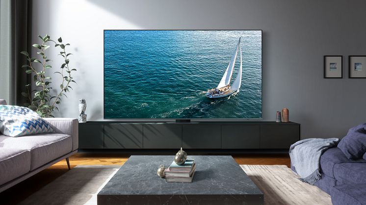 Flere og flere vil have større TV - Nu kommer Samsungs 98-tommer TV til Danmark 