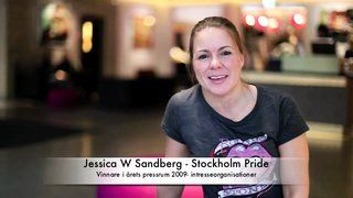 Vinnare årets pressrum 2009 - Stockholm Pride