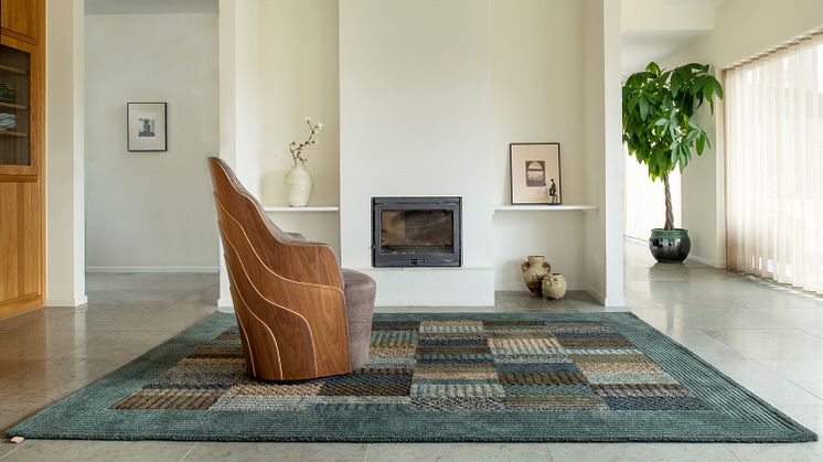 Quilt - a new hand-tufted rug from Kasthall with inspiration from Japanese and woven textiles
