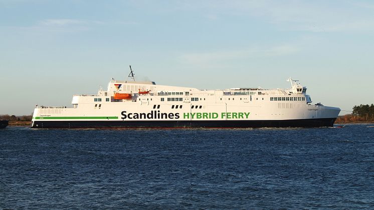Scandlines’ anden nye færge har forladt værftet 